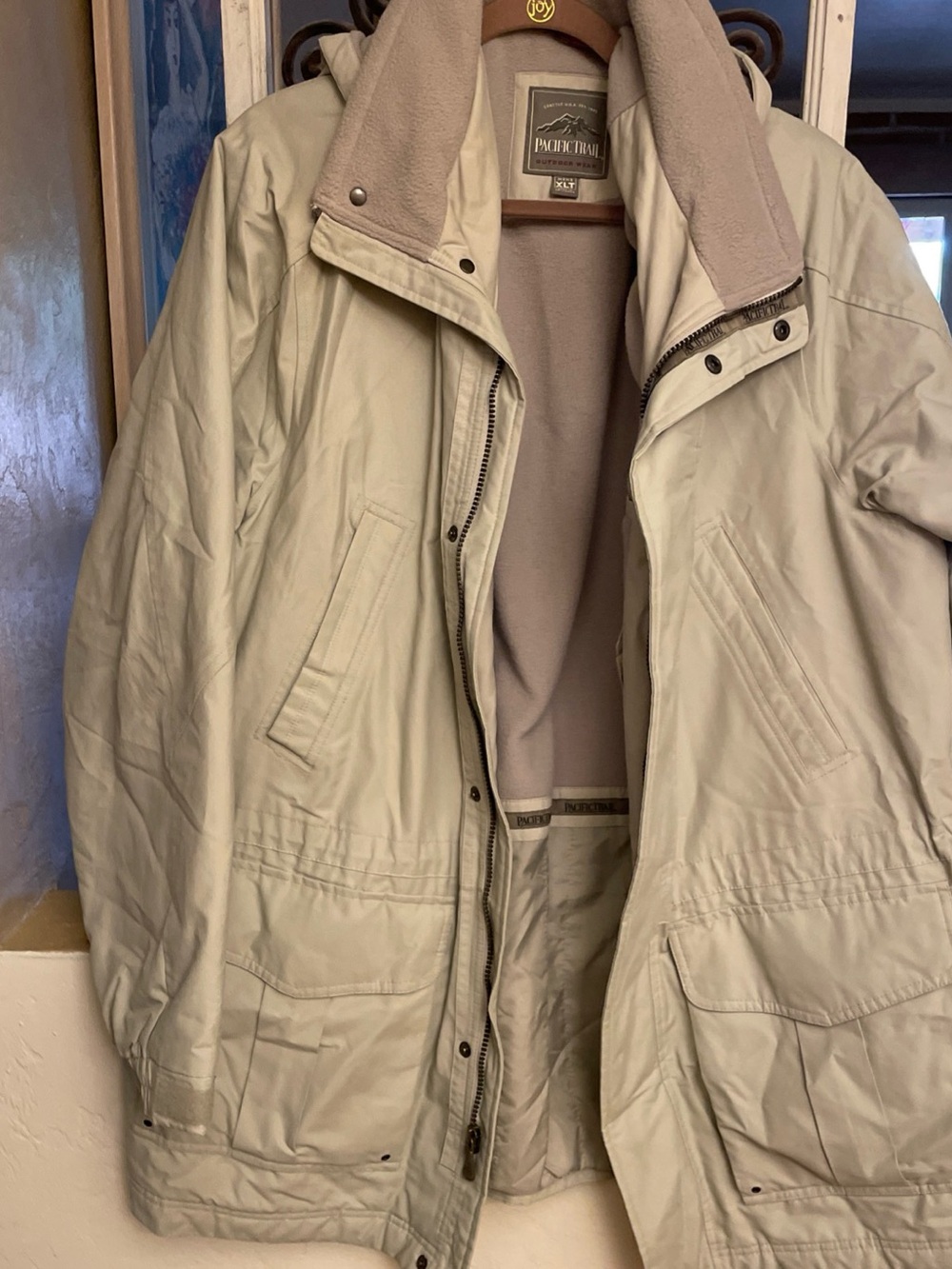 Pacific Trail Light Beige Trench Coat